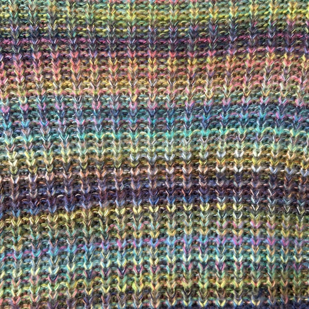 Lou & Grey | Colorful Rainbow Stripe Sweater Semi Crop Balloon Sleeve XS (6/8) - Picture 12 of 13